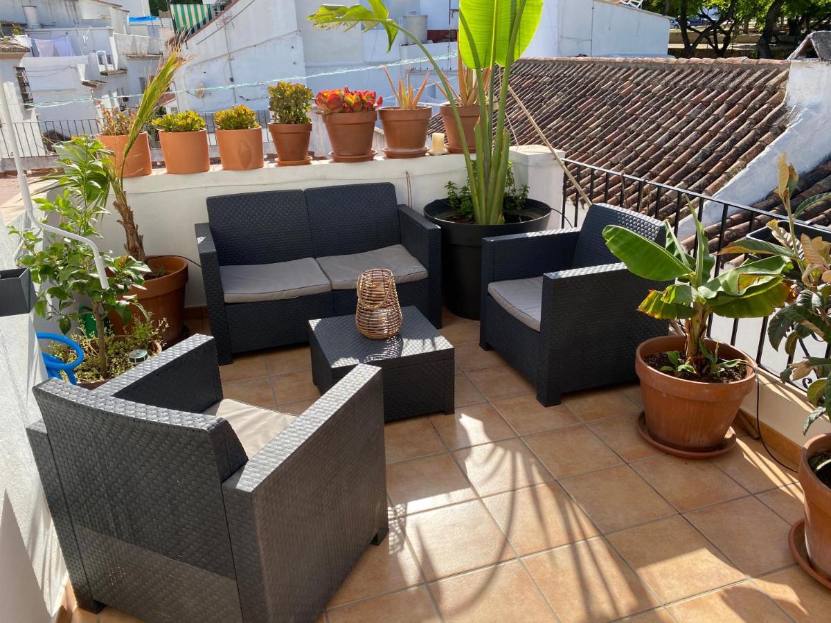 Апартаменты Big Terrace Penthouse In Marbella Old Town Экстерьер фото