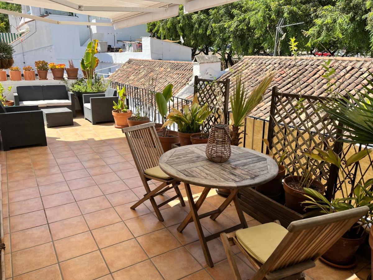 Апартаменты Big Terrace Penthouse In Marbella Old Town Экстерьер фото